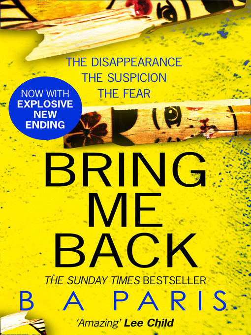 Title details for Bring Me Back by B A Paris - Available